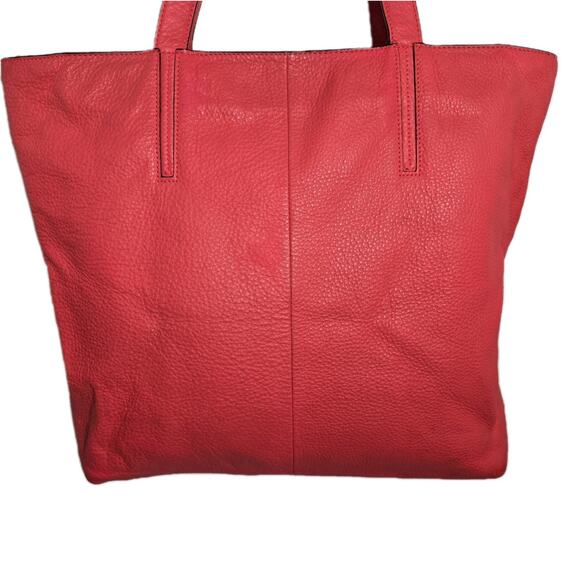 Kate Spade Elliot Grey Street Leather Tote Bag Purse In Hot Rose Pink Large - Picture 4 of 13